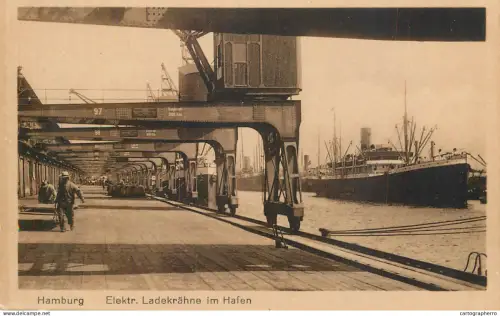 A6195 AK Germany Hamburg Hafen
