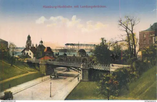 A6195 AK Allemagne Hamburg Brucke
