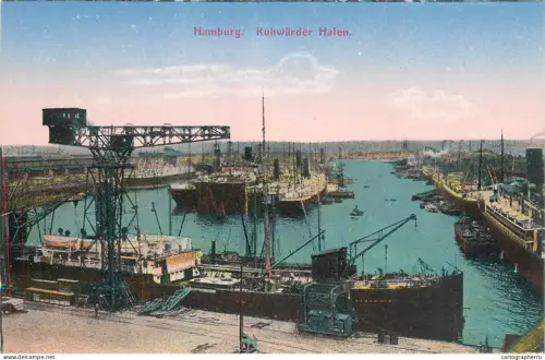 A6195 AK Allemagne Hamburg Harbor