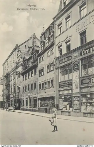 A6195 AK Allemagne Leipzig Burgstrasse