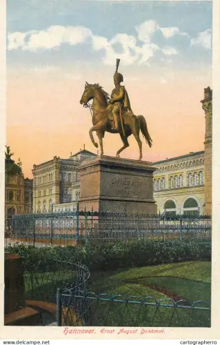 A6195 AK Germany Hannover Ernst August Denkmal