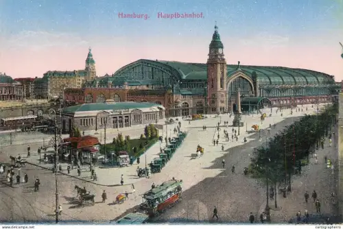 A6196 AK Germany Hamburg Hauptbahnhof