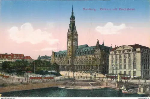 A6196 AK Germany Hamburg Rathaus