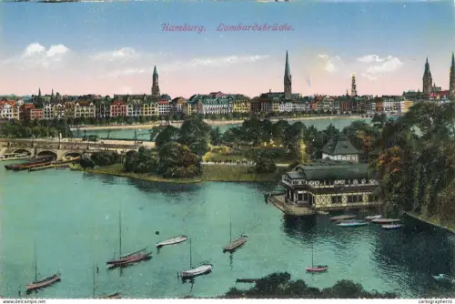 A6196 AK Germany Hamburg Lombardsbrucke