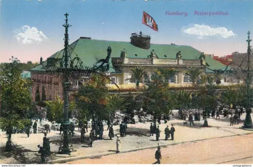 A6196 AK Germany Hamburg Alsterpavillon