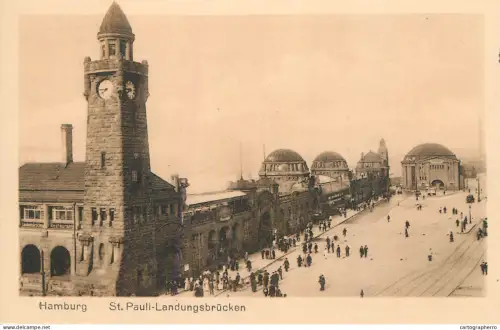 A6196 Germany Hamburg St. Pauli Landungsbrucken