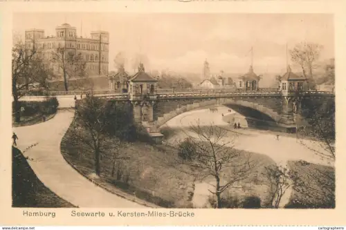 A6196 Germany Hamburg Seewarte u. Kerstein-Miles Brucke