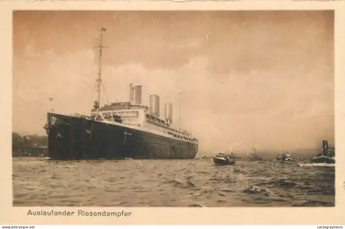 A6196 Germany Hamburg Dampfer