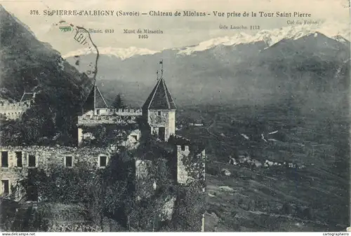 A5831 France St Pierre d'Albigny (Savoie) Chateau de Miolans