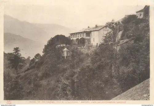 A5831 France Ascou (Ariege) pres de Ax les Thermes Hotel du Belvedere