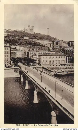 A5831 France Lyon Le Coteau de Fourviere