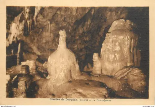 A5831 France Gorges du Tarn (Lozere) Grotte du Dragilan