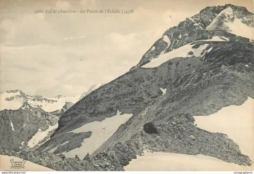 A5830 France Col de Chavieres Pointe de l'Echelle