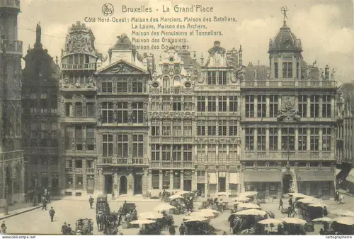 A5830 Belgium Bruxelles La Grand Place
