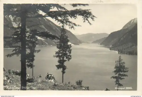 A5819 Austria Achensee Tirol panoramic view