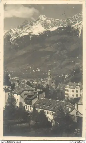 A5819 Italy Merano col gruppo della Tessa panorama
