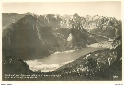A5819 Austria Achensee und Karwendelgruppe