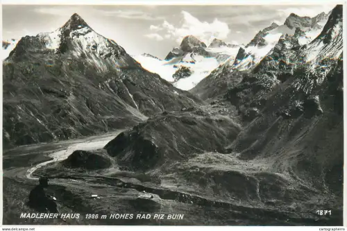 A5819 Austria Madlenerhaus Hohes Rad und Piz Buin