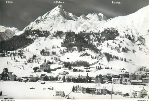 A5818 Switzerland Davos Dorf vue generale
