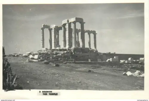 A5818 Greece Sounion - Temple historical landmark