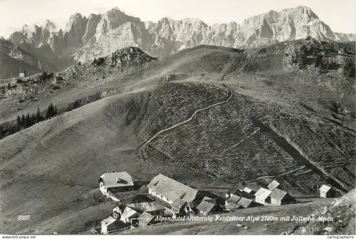 A5818 Austria Alpenhotel Olsternig Feistritzer Alpe 1740m mit Julische Alpen