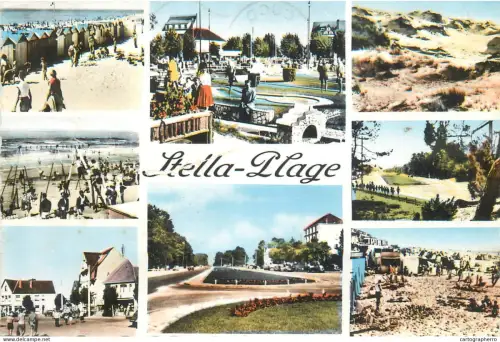 A5818 France Stella Plage (Pas de Calais) multi view