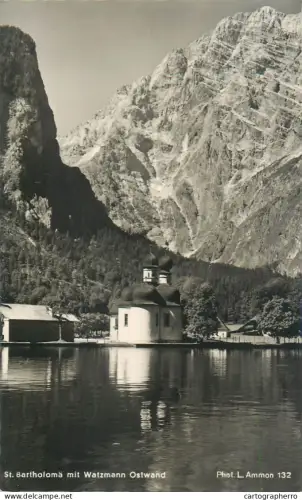 A5817 Germany St Bartholoma mit Watzmann Ostwand