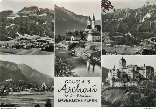 A5817 Germany Gruss aus Aschau im Chiemgau multi view