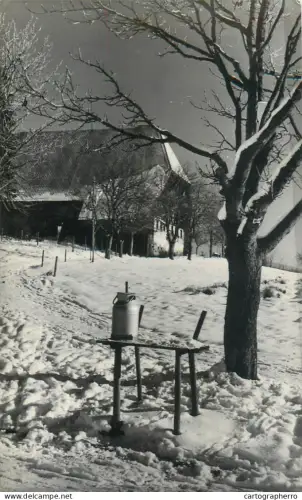 A5817 Germany rural area winter scenery place to identify