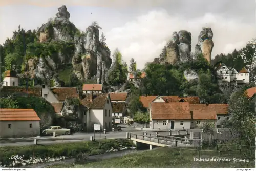 A5817 Germany Frankische Schweiz Tuchersfeld Gasthof u. Cafe Puttlachtal