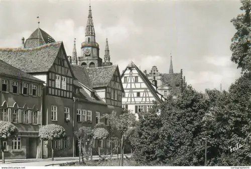 A5817 Germany Ansbach Partie an der Reitbahn