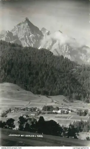 A5816 Austria Jagerhof mit Serles i. Tirol