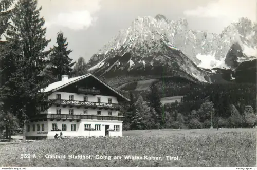 A5816 Austria Gasthof Blatthof am Wilden Kaiser Tirol