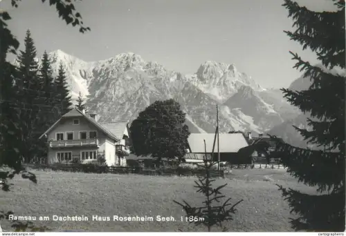 A5816 Austria Ramsau am Dachstein Haus Rosenheim