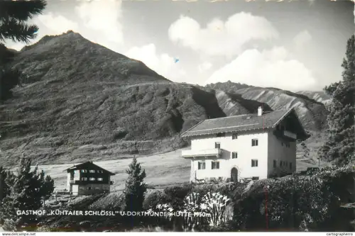 A5816 Austria Gasthof "Kühtaier Schlössl" u. Dortmunder Hütte