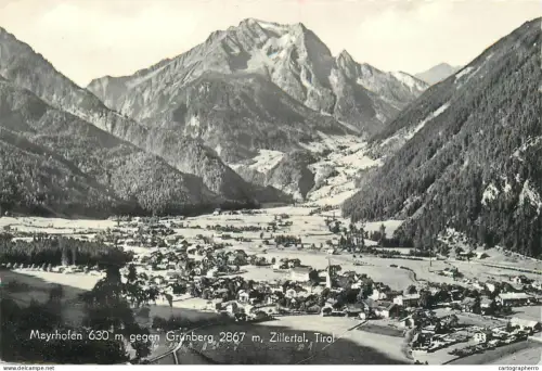 A5816 Austria Zillertal Tirol Mayrhofen gegen Grunberg