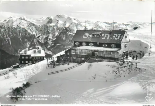 A5816 Austria Feuerkogel Alpensvereinhaus und Naturfreundenhaus