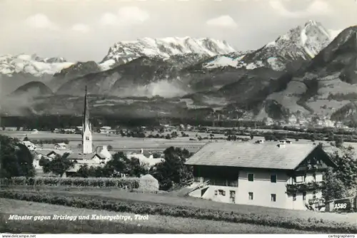 A5816 Austria Tirol Munster gegen Brixlegg und Kaisergebirge
