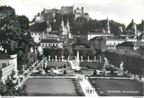 A5816 Austria Salzburg Mirabellgarten