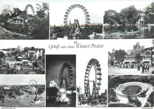 A5816 Austria Wien Gruss aus der Wiener Prater multi view