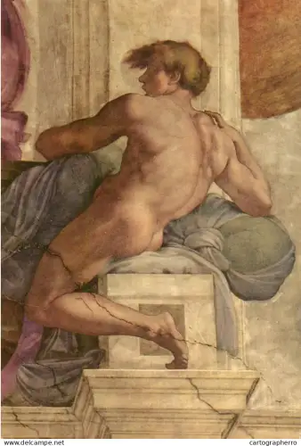 A5793 Vatican Cappella Sistina Figura decorativa