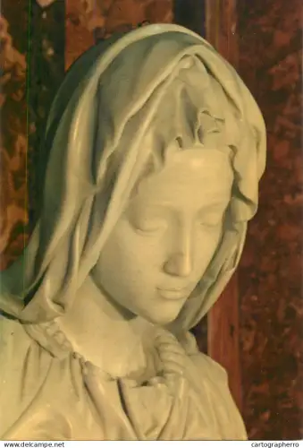 A5793 Vatican Basilica di S Pietro La Pieta di Michelangelo dettaglio