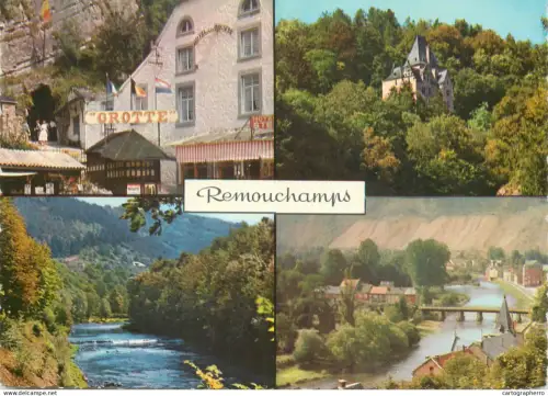 A5785 Belgium Remouchamps multi view souvenir