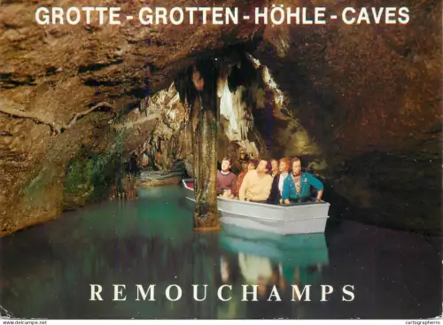 A5785 Belgium Grotte de Remouchamps boat trip