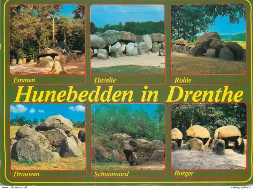 A5785 Netherlands Hunebedden in Drenthe different aspects