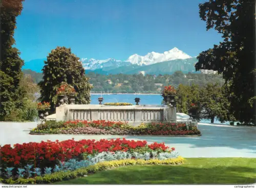 A5784 Switzerland Geneve Parc Mon-Repos et Le Mont-Blanc