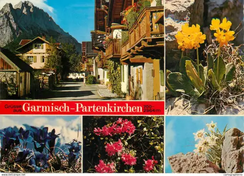 A5784 Germany Grusse aus Garmisch-Partenkirchen different views