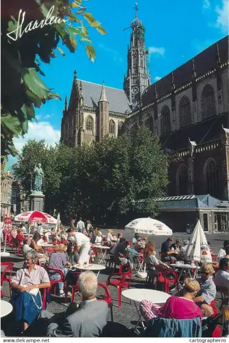 A5783 Netherlands Haarlem Grote Markt met Grote of St Bavokerk