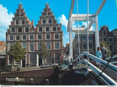 A5783 Netherlands Haarlem house typical architecture style