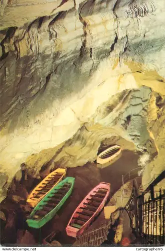 A5783 Belgium Grottes de Remouchamps Le Debarcadere vue aerienne